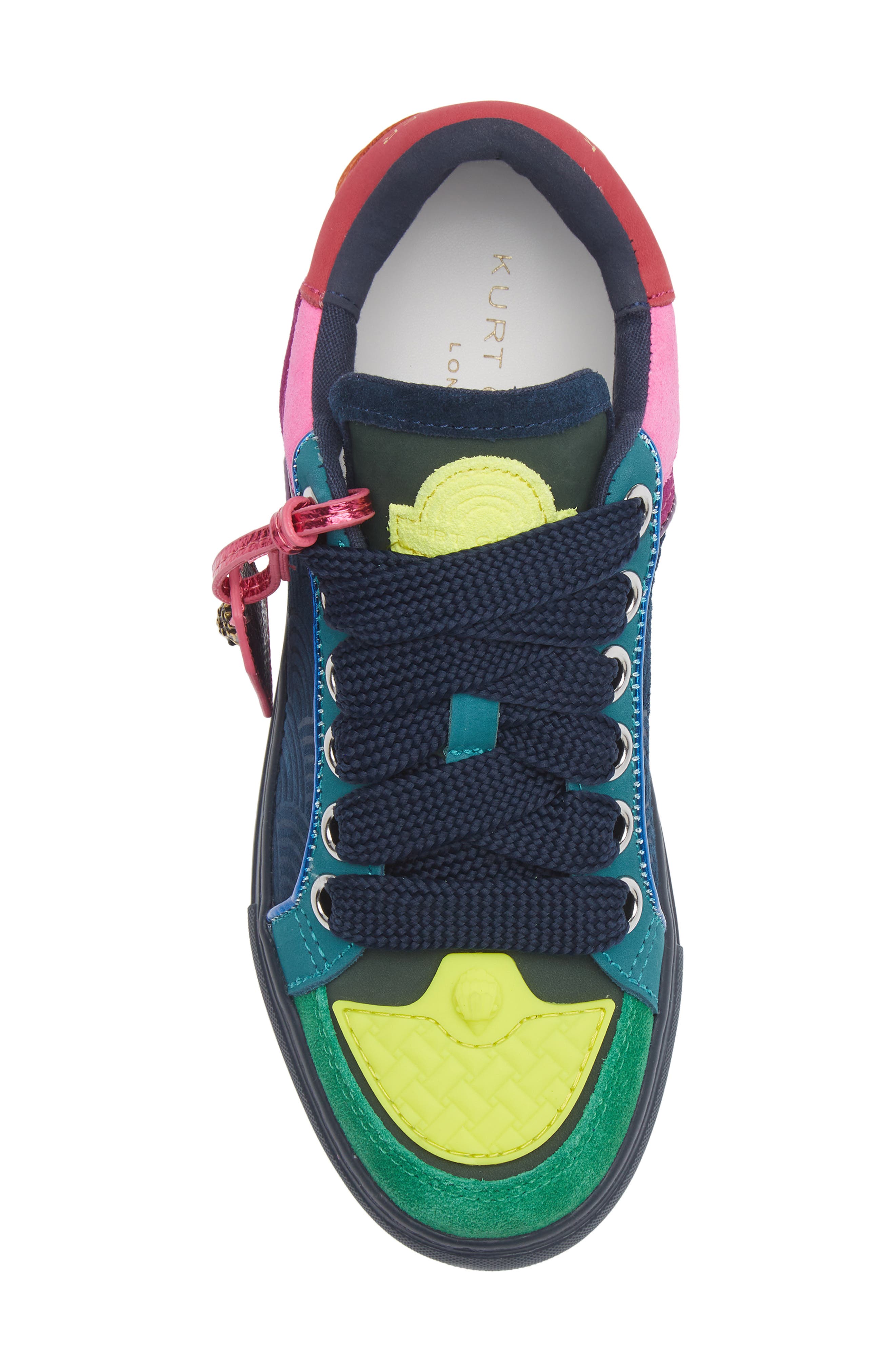 KG Kurt Geiger Southbank Tag Sneaker, Alternate, color, Blue Multi