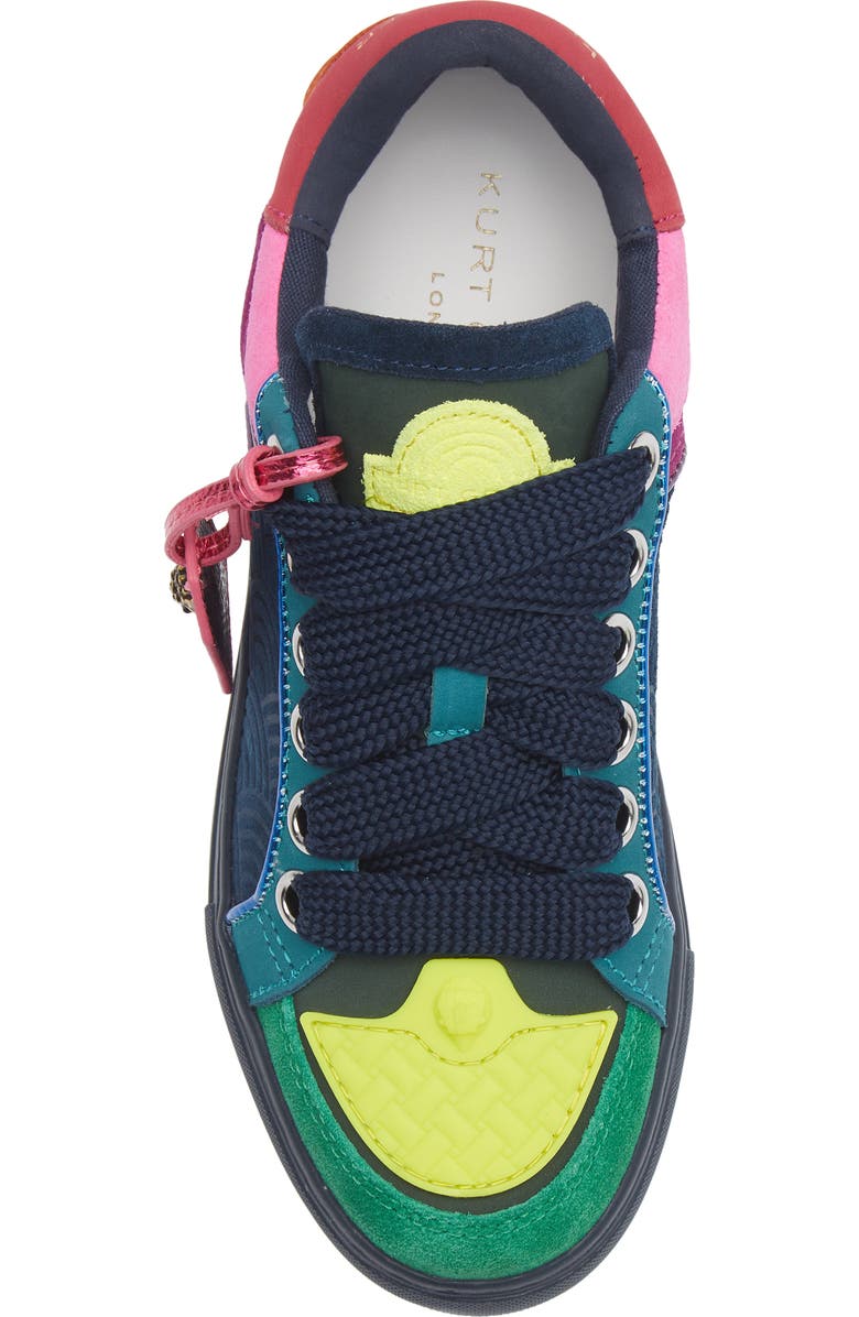 KG Kurt Geiger Southbank Tag Sneaker, Alternate, color, Blue Multi