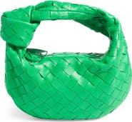 Bottega Veneta Mini Jodie Intrecciato Leather Top Handle Bag