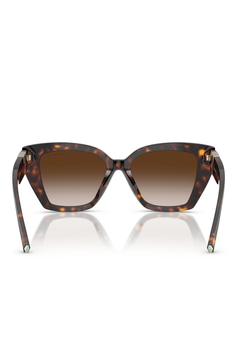 52mm Gradient Square Sunglasses, Alternate, color, HAVANA / BROWN GRADIENT