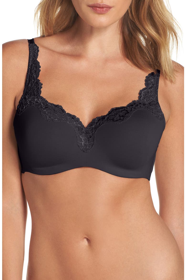 Dream Tisha 965 Underwire Bra, Main, color, BLACK