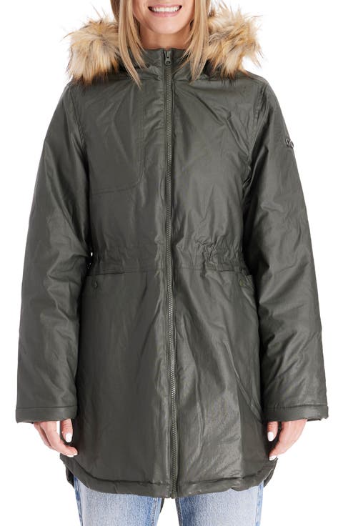 Sofia - Waxed Shell 3 in 1 Maternity Parka