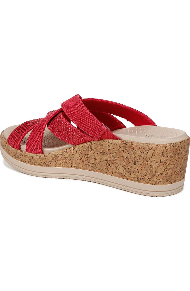 LifeStride Reign Crystal Embellished Slide Sandal, Alternate, color, Magenta