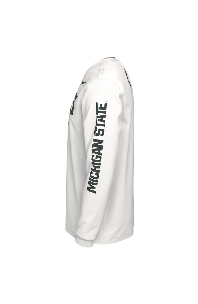 Nike Men's Nike White Michigan State Spartans 2023 Fan Long Sleeve T-Shirt, Alternate, color, 