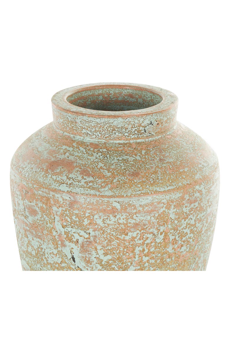 GINGER BIRCH STUDIO Ceramic Vase, Alternate, color, Brown