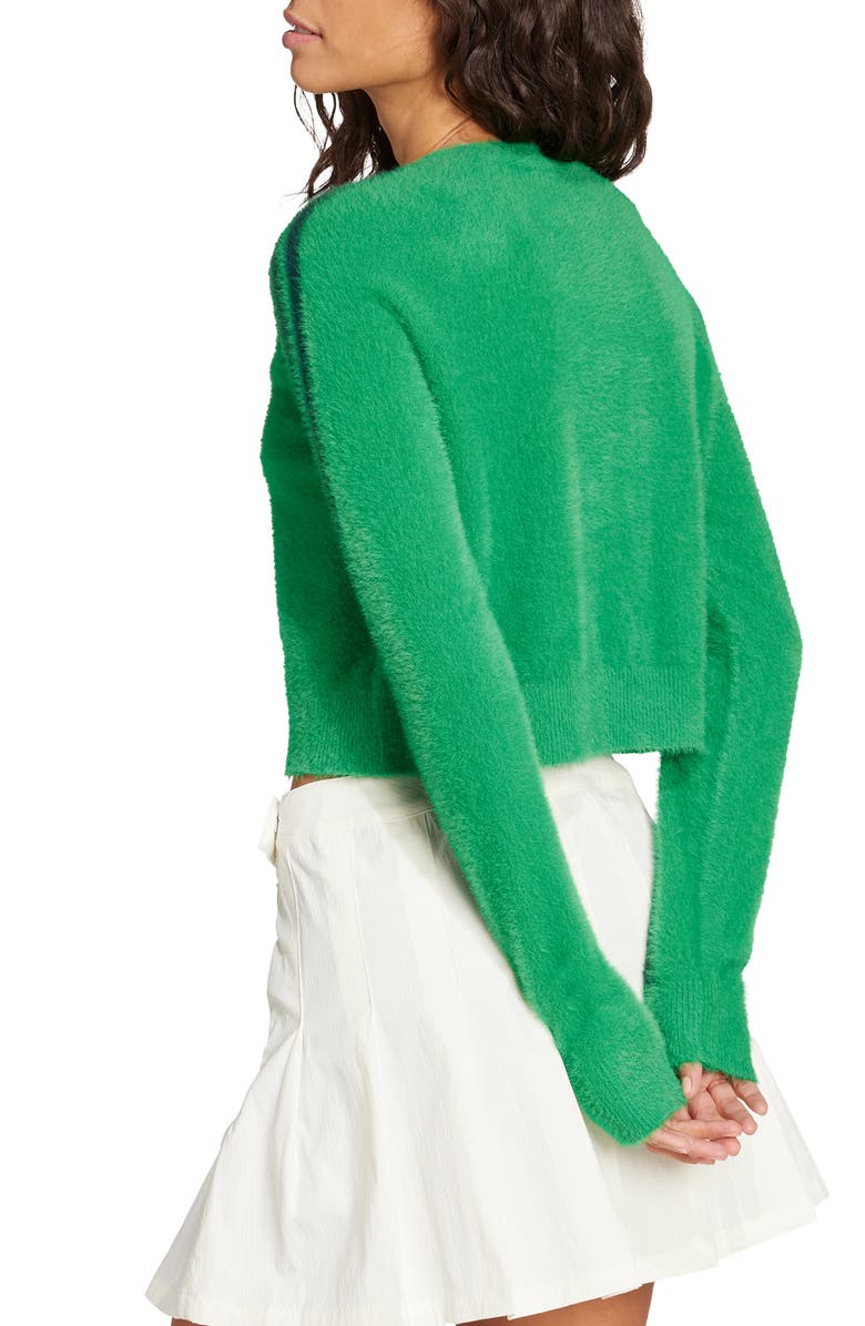 adidas Fluffy Cardigan, Alternate, color, 