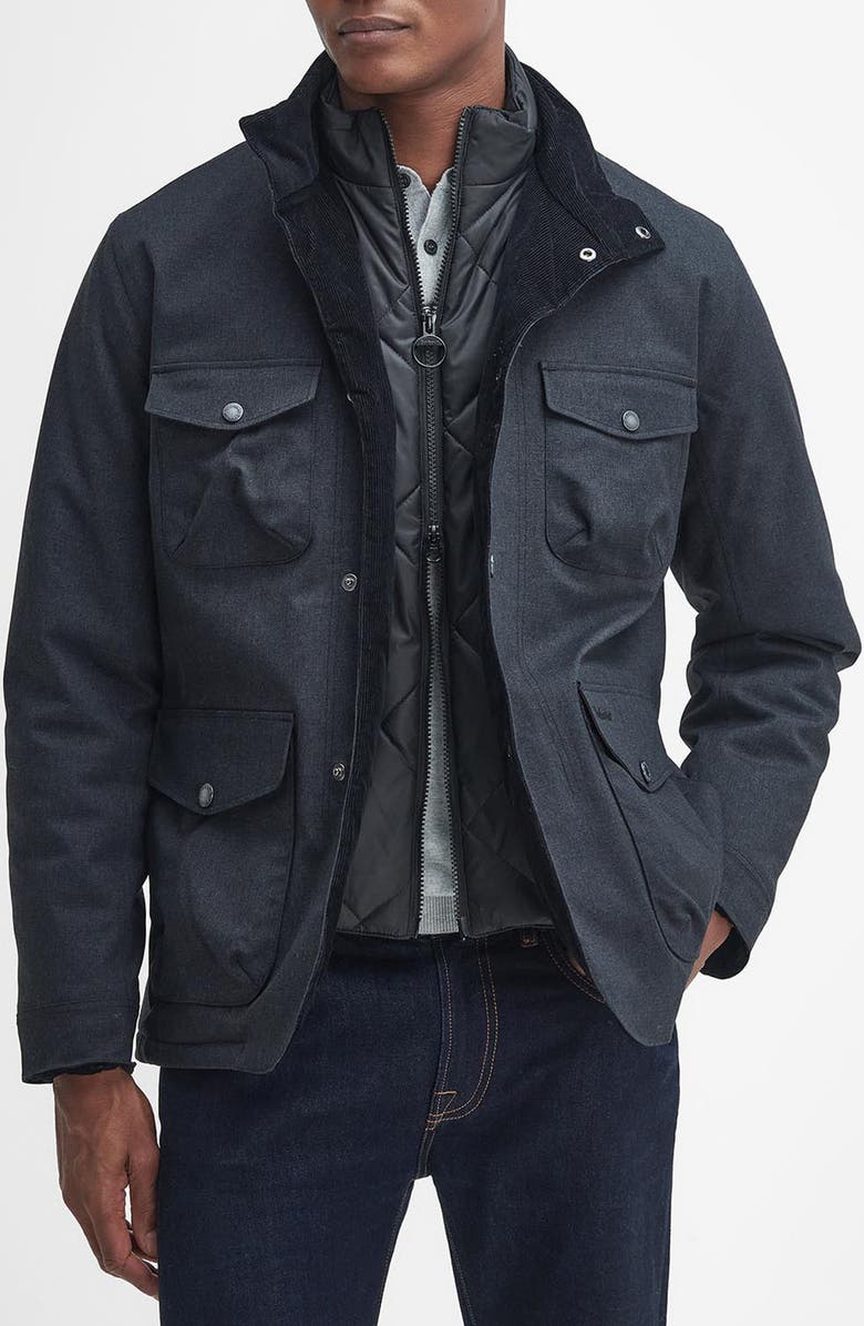 Barbour Ogston Waterproof Jacket, Main, color, 