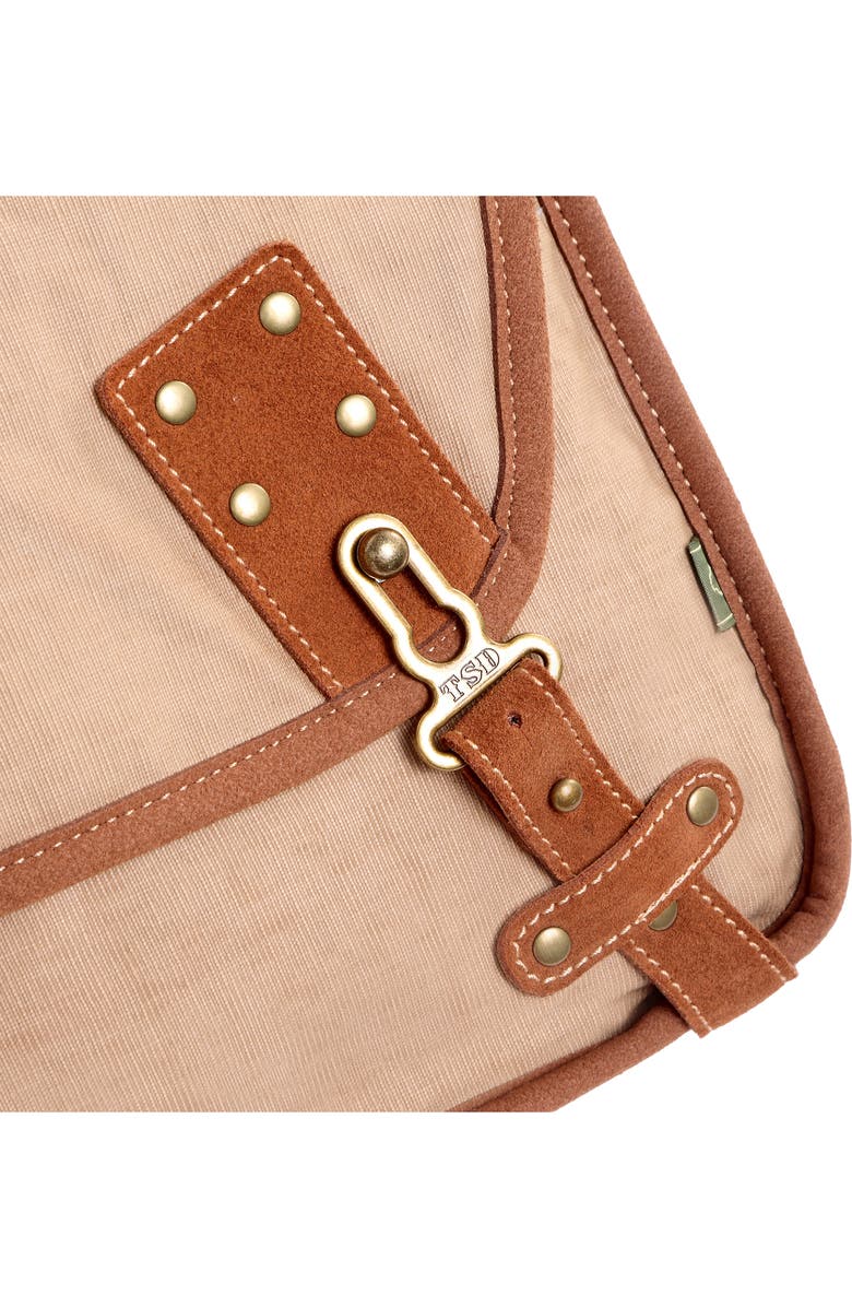 THE SAME DIRECTION Dolphin Studded Messenger Bag, Alternate, color,