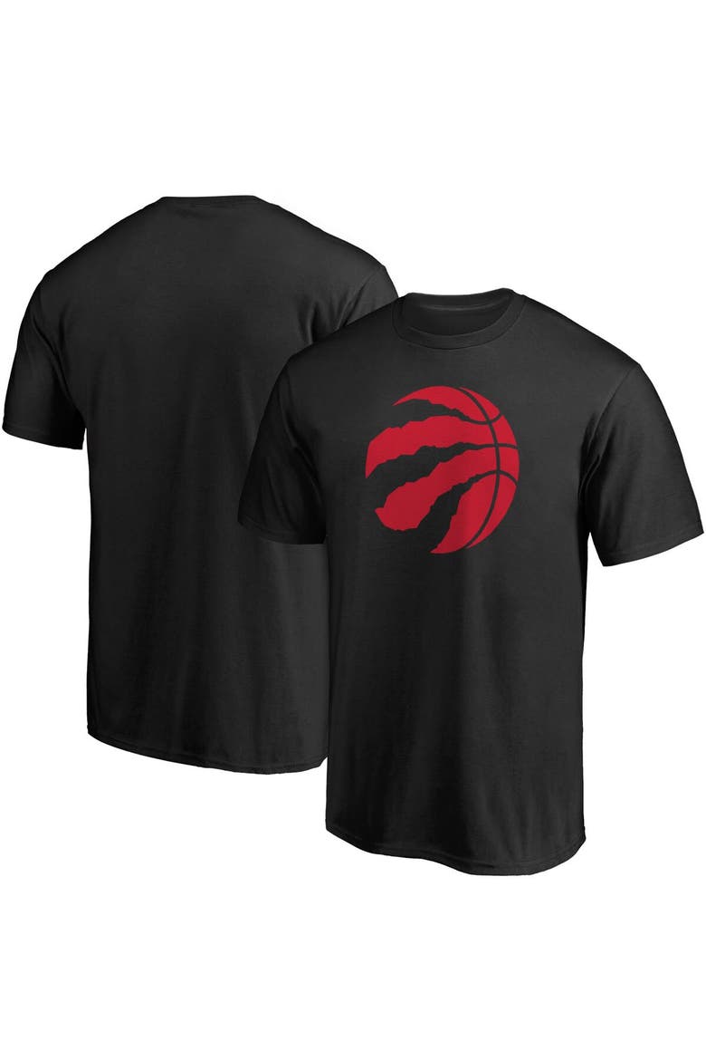 Men's Fanatics Branded Black Toronto Raptors Primary Team Logo T-Shirt, Main, color, Black