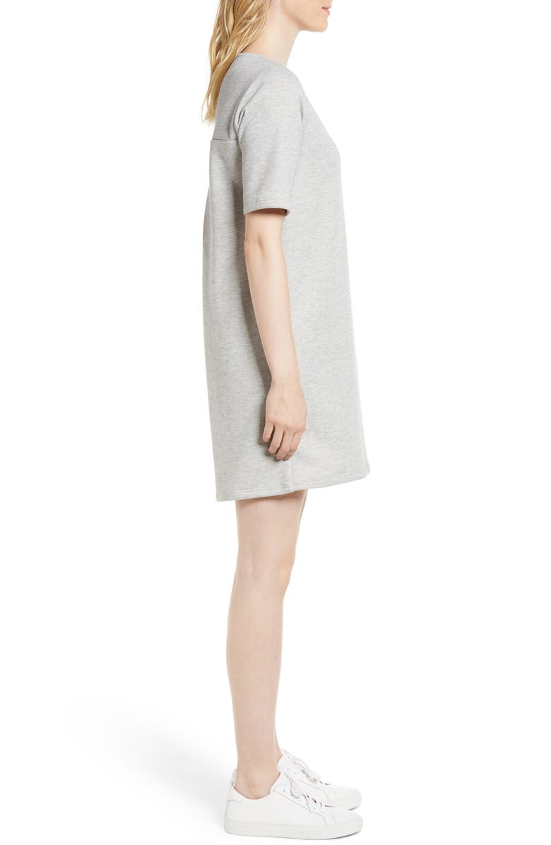 GIBSONLOOK Gibson Pleat Back Minidress, Alternate, color,