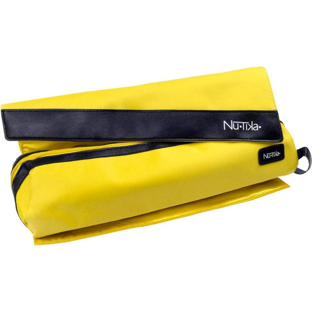 Nume Nutika Travel Bag & Heat Mat In Yellow