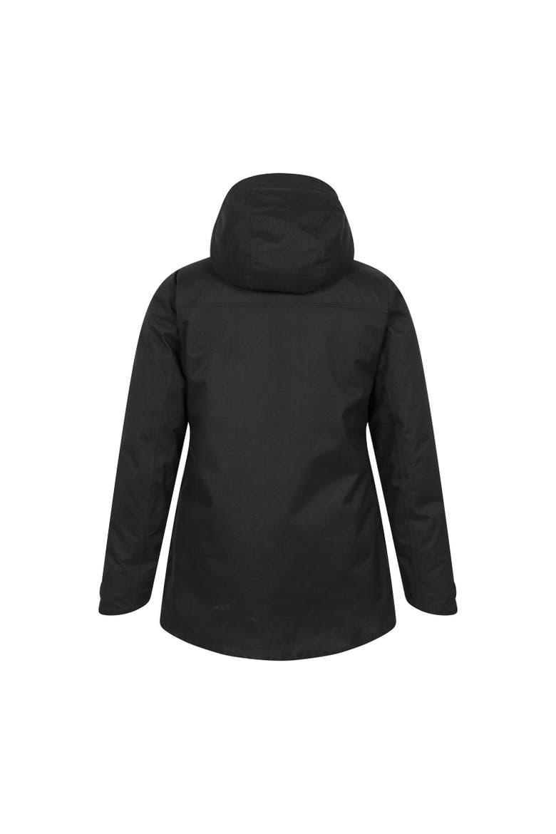 Verbier Textured Waterproof Ski Jacket, Alternate, color, Black