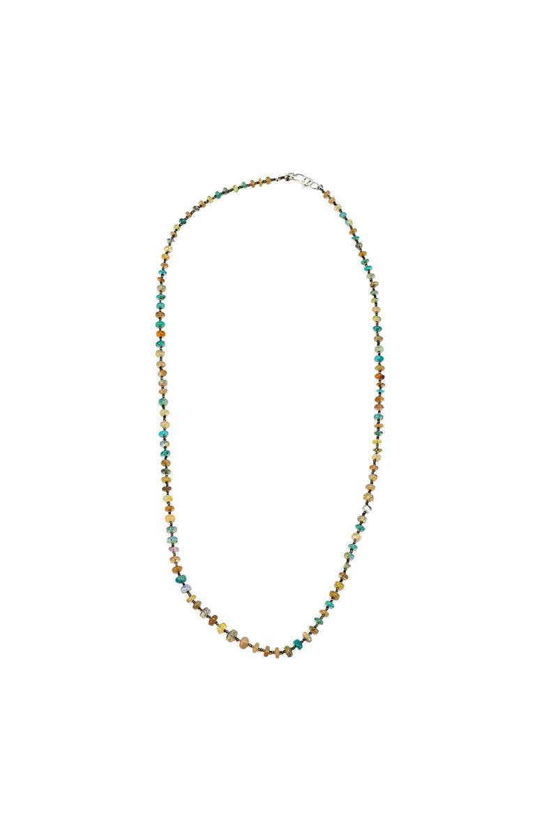 Multi Colored Opal Necklace, Alternate, color, multicolor