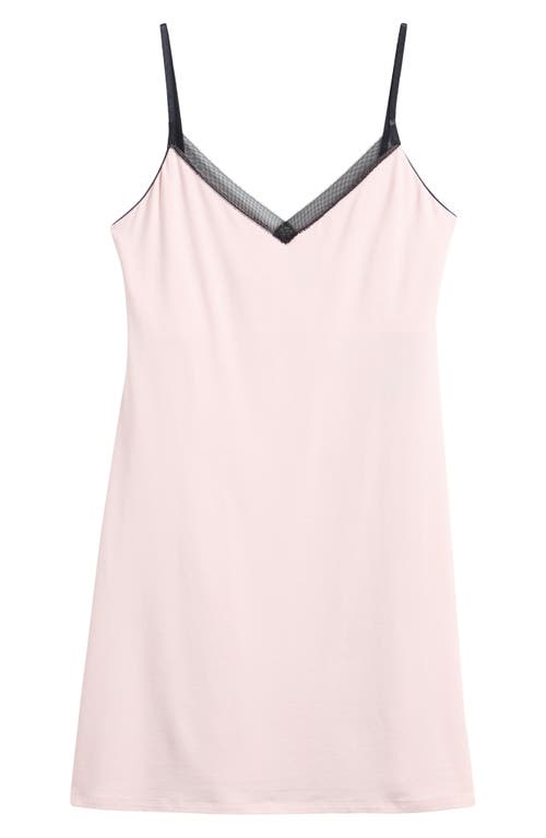 Natori Blissful Essentials Mesh Trim Chemise