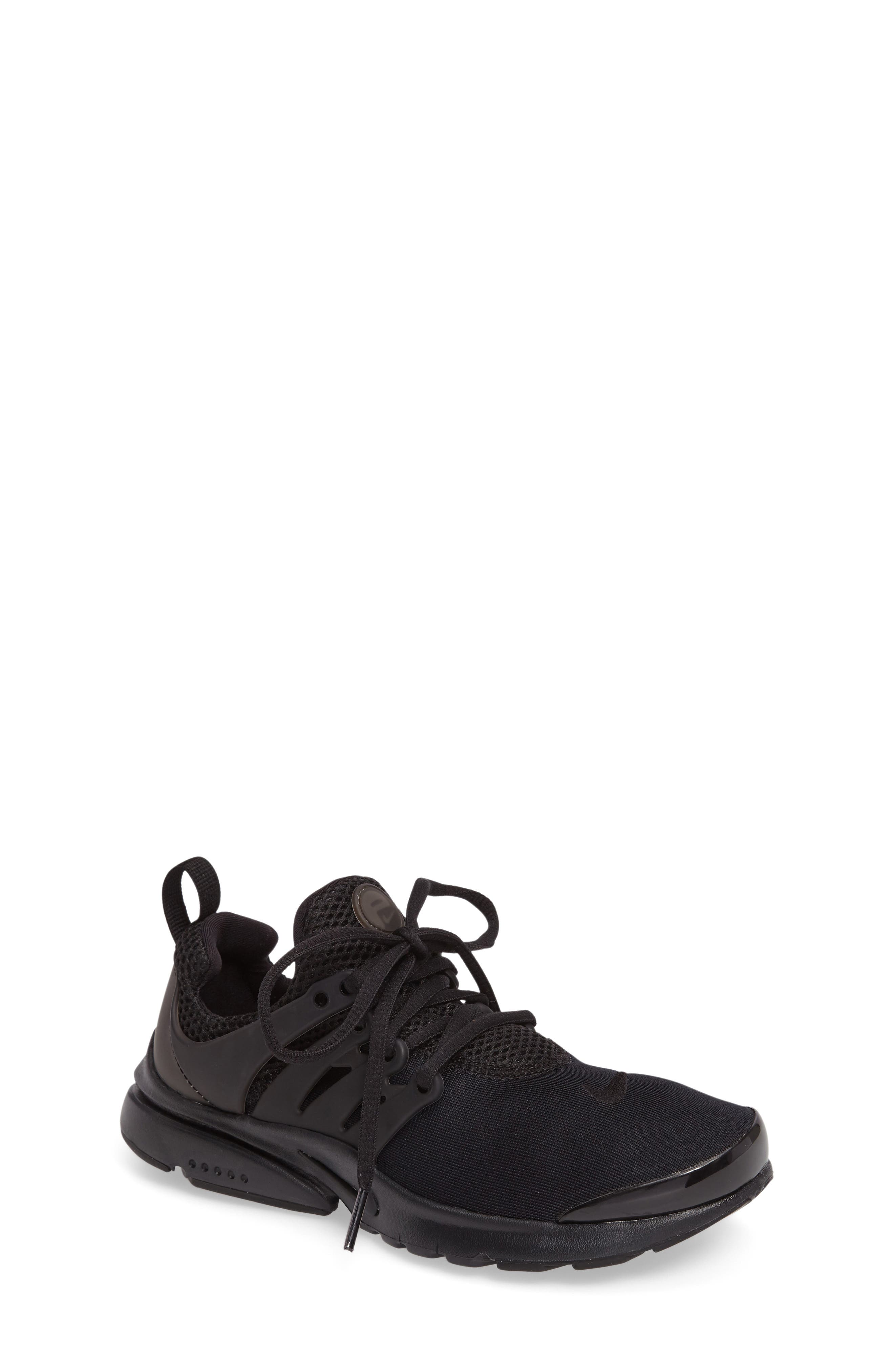 Air Presto Sneaker, Main, color, BLACK/ BLACK