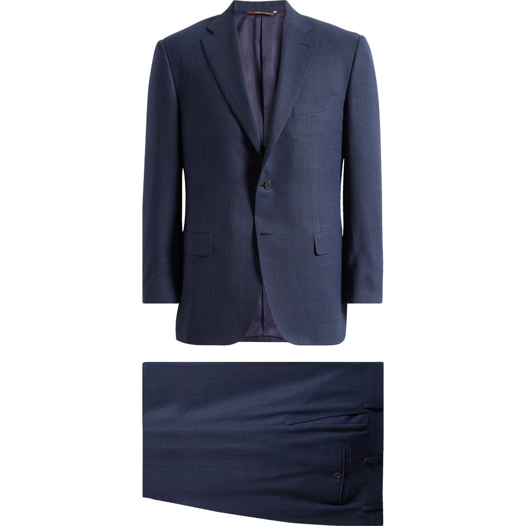 Canali Siena Regular Fit Super 130s Wool Suit