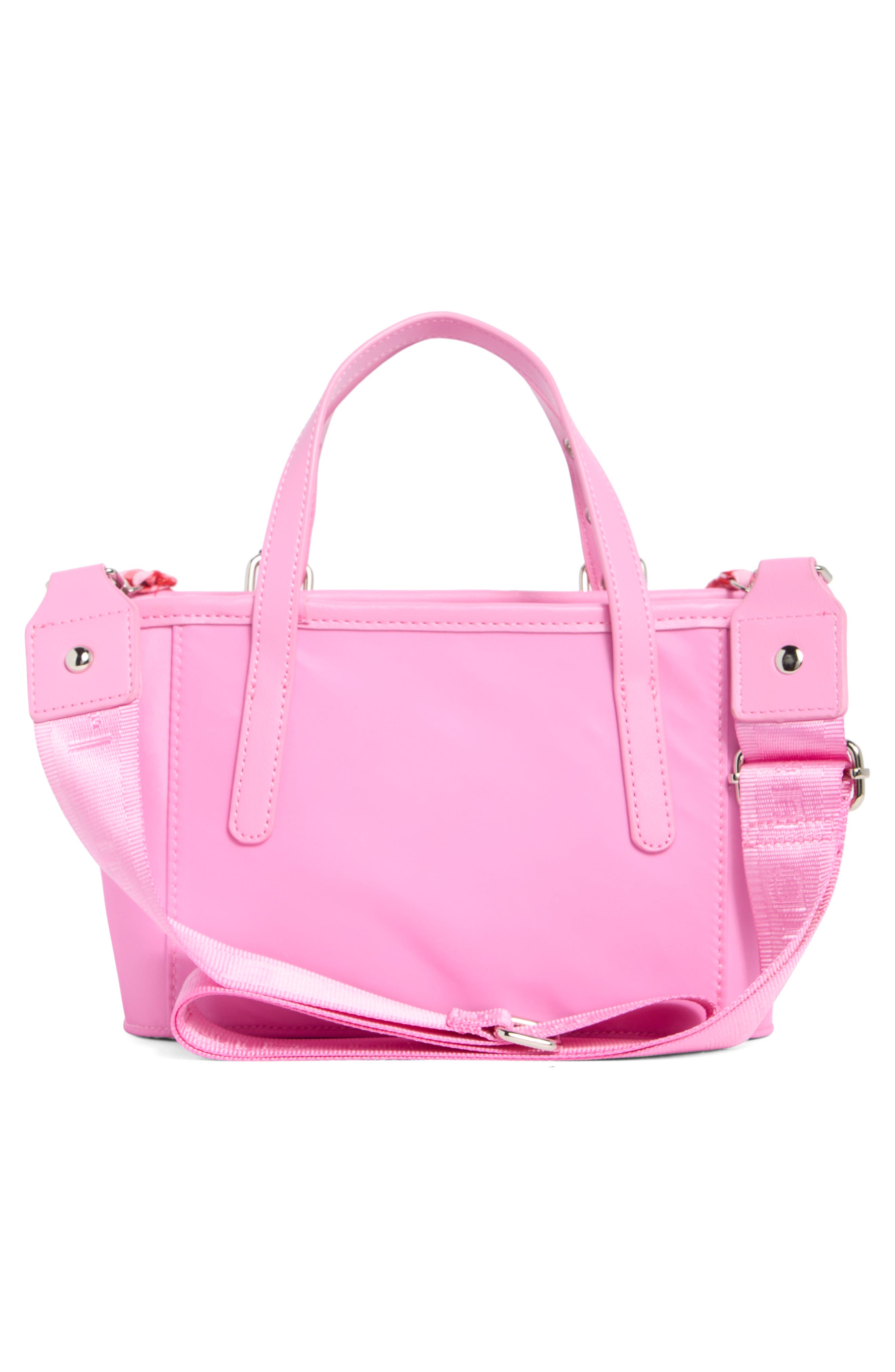 Bandanna Charm Mini Tote Bag, Alternate, color, ORCHID