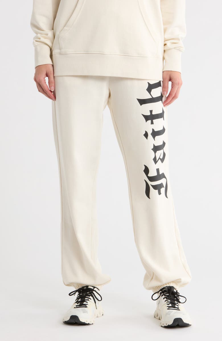 Faith Connexion Logo Graphic Hoodie, Main, color, Off-White