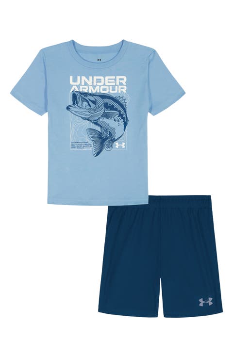 Intel Bass Graphic T-Shirt & Mesh Shorts Set (Toddler)
