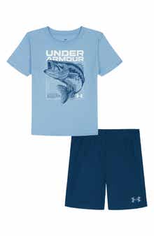 Under Armour Intel Bass Graphic T-Shirt & Mesh Shorts Set