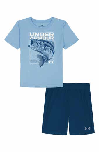 Under Armour Intel Bass Graphic T-Shirt & Mesh Shorts Set