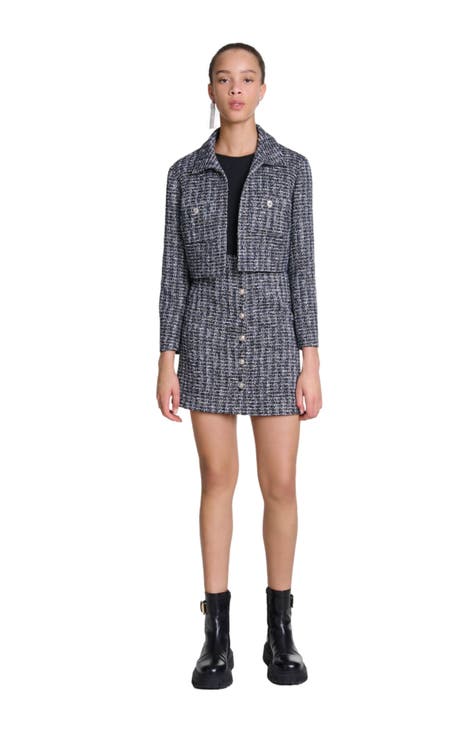 Nordstrom tweed dress best sale