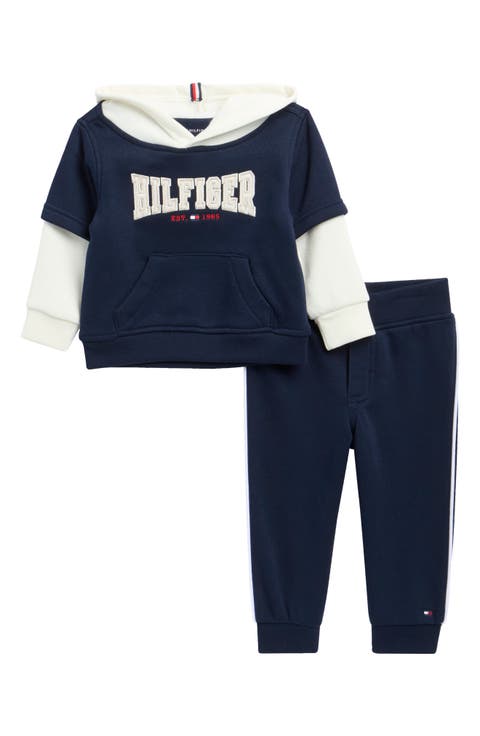 2-Piece Fleece Hoodie and Pants Set