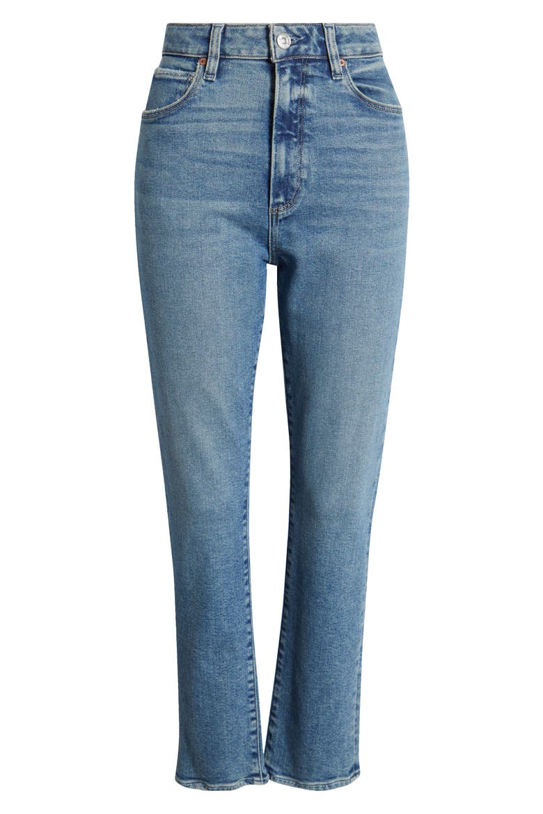 Billy High Waist Straight Leg Jeans, Alternate, color, SIENA