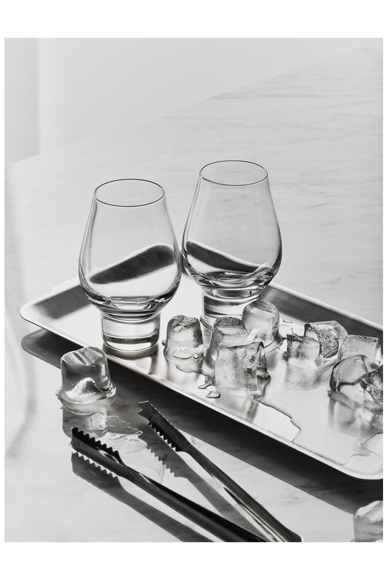 More Set of 4 Tequila & Whiskey Tasting Glasses, Alternate, color, CLEAR
