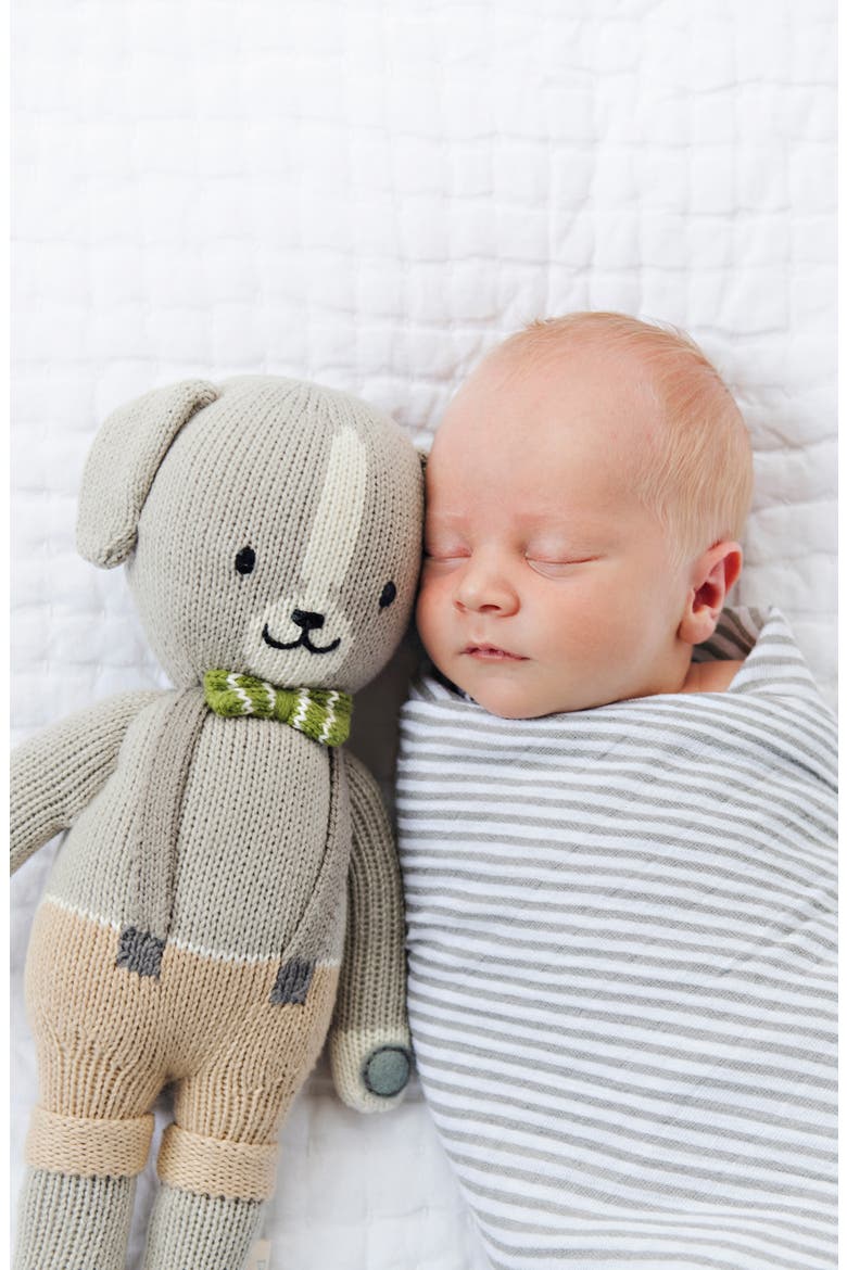 cuddle + kind Noah the Dog Stuffed Animal, Alternate, color, GREY