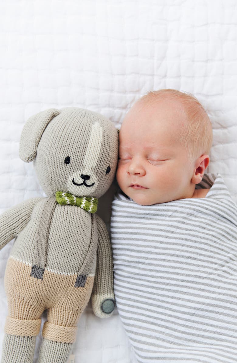 cuddle+kind cuddle + kind Noah the Dog Stuffed Animal, Alternate, color, Grey