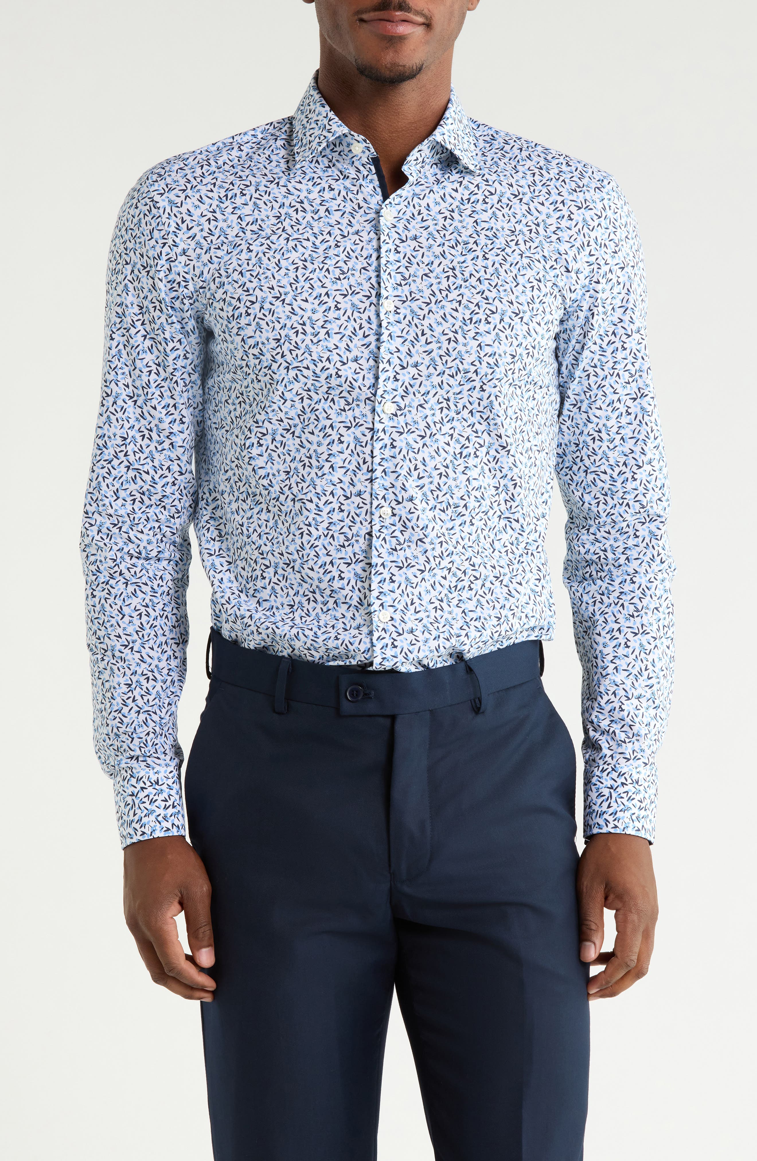 Koey Slim Fit Cotton Dress Shirt