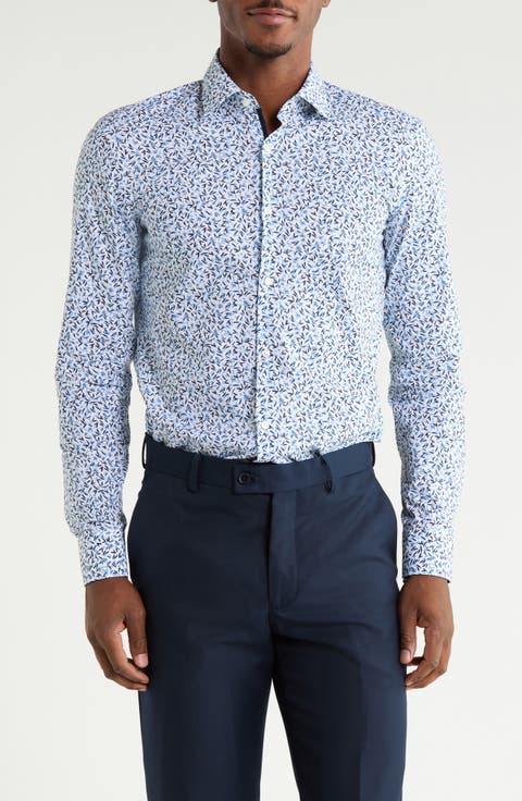 Koey Slim Fit Cotton Dress Shirt