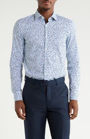 BOSS Koey Slim Fit Cotton Dress Shirt