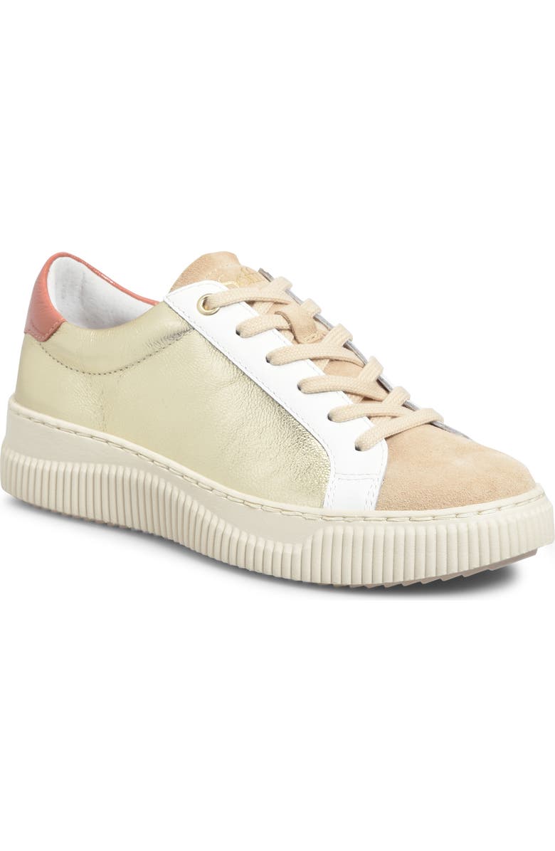 Söfft Fianna Sneaker, Main, color, Platino/ Biscotti