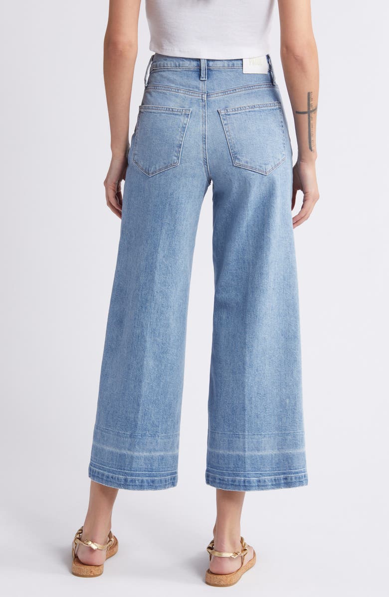 PAIGE Harper High Waist Ankle Wide Leg Jeans, Alternate, color, 