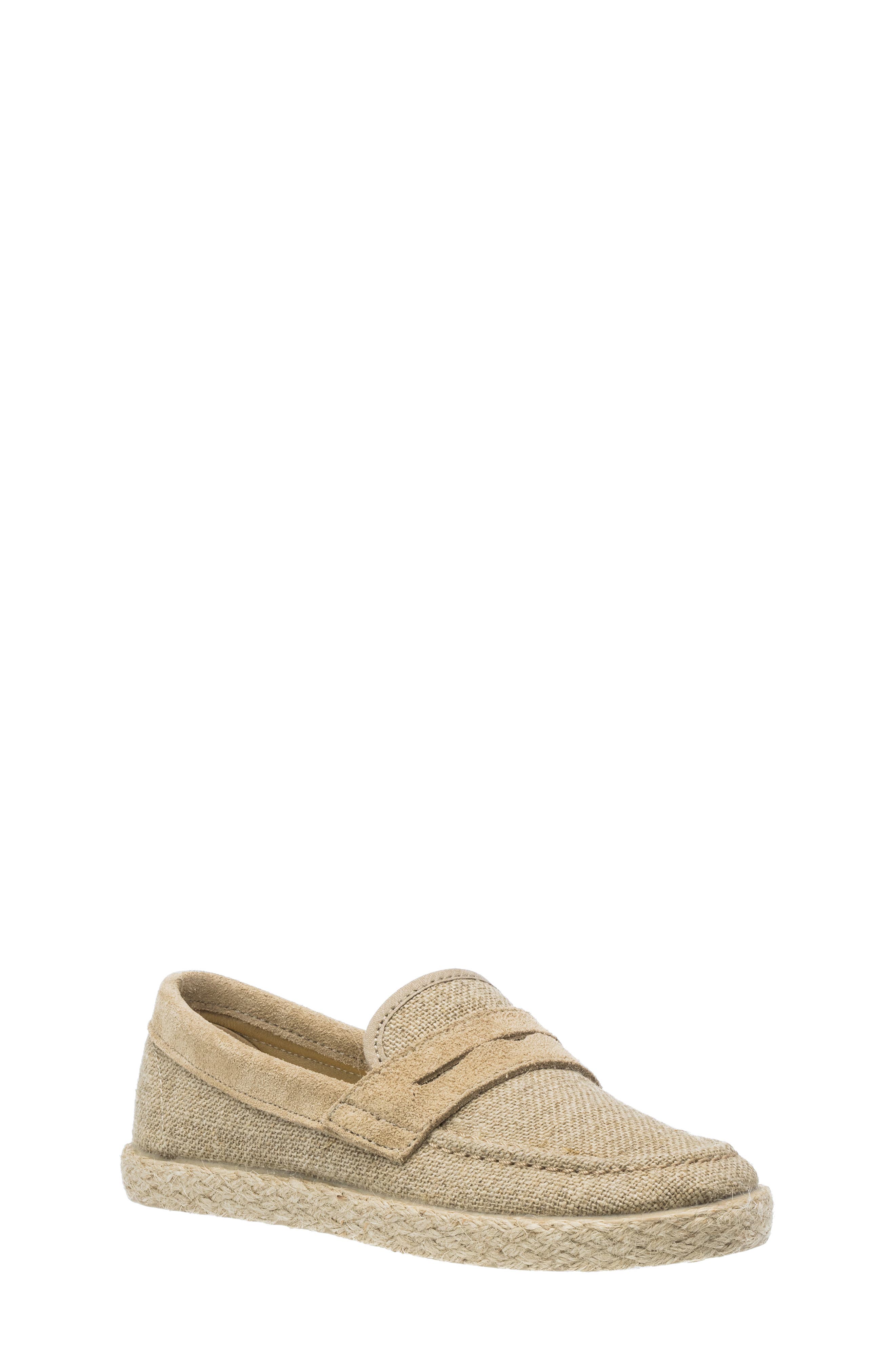 Elephantito Espadrille Penny Loafer, Main, color, 