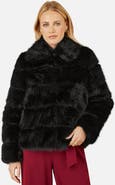 Yumi Luxe Faux Fur Coat