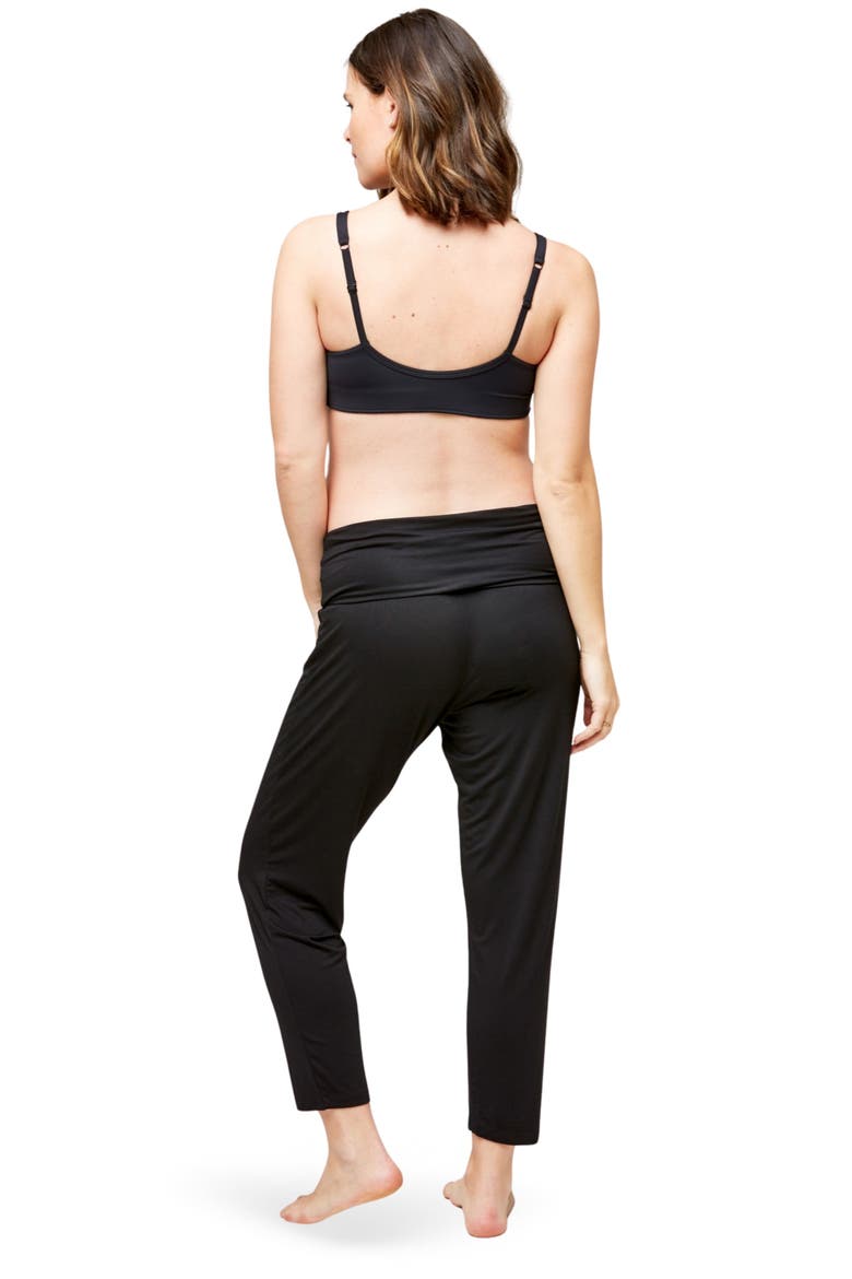 Max Maternity Lounge Pants, Alternate, color, BLACK