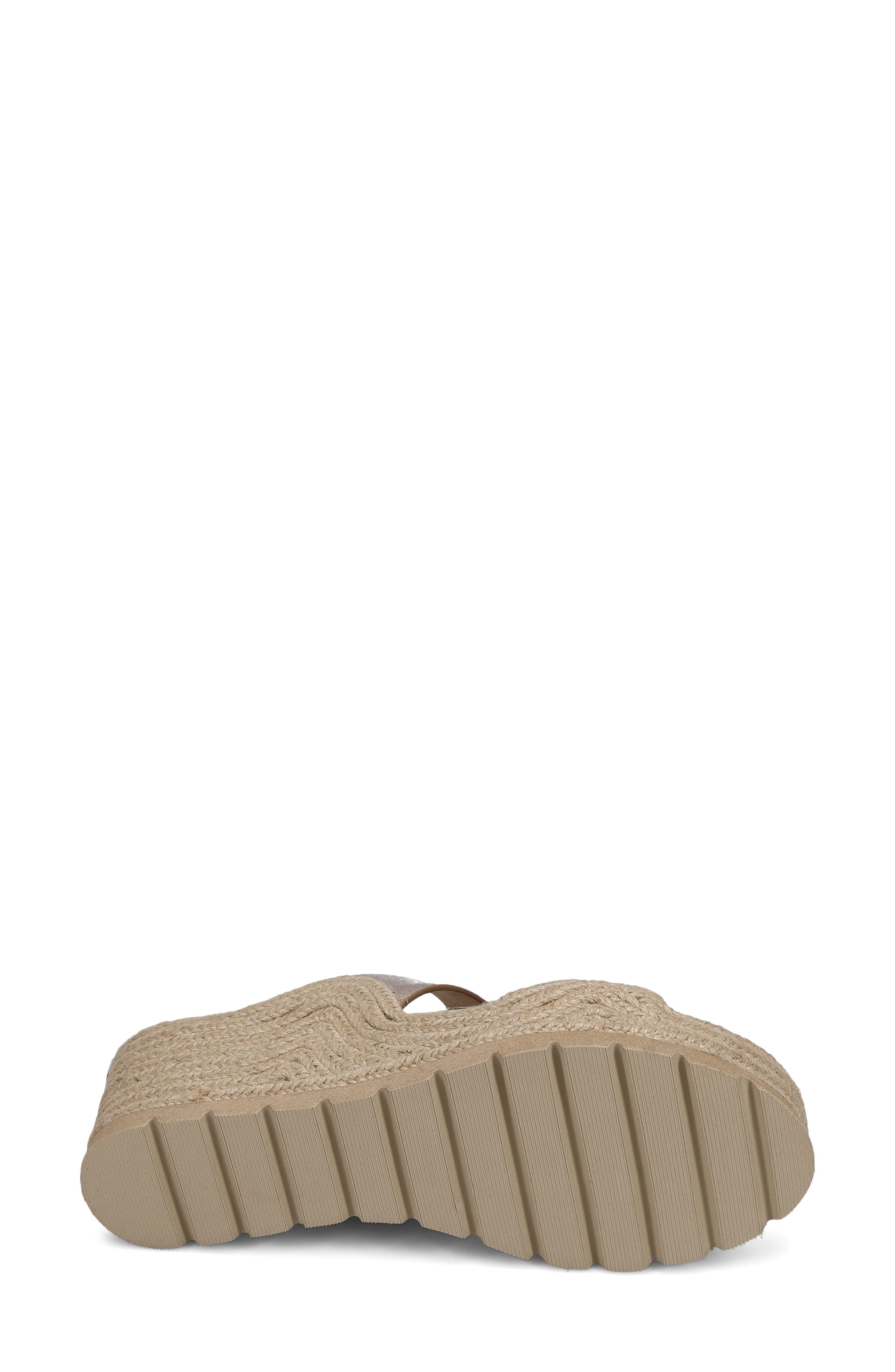 VANELi Cyril Platform Wedge Sandal, Alternate, color, Shell
