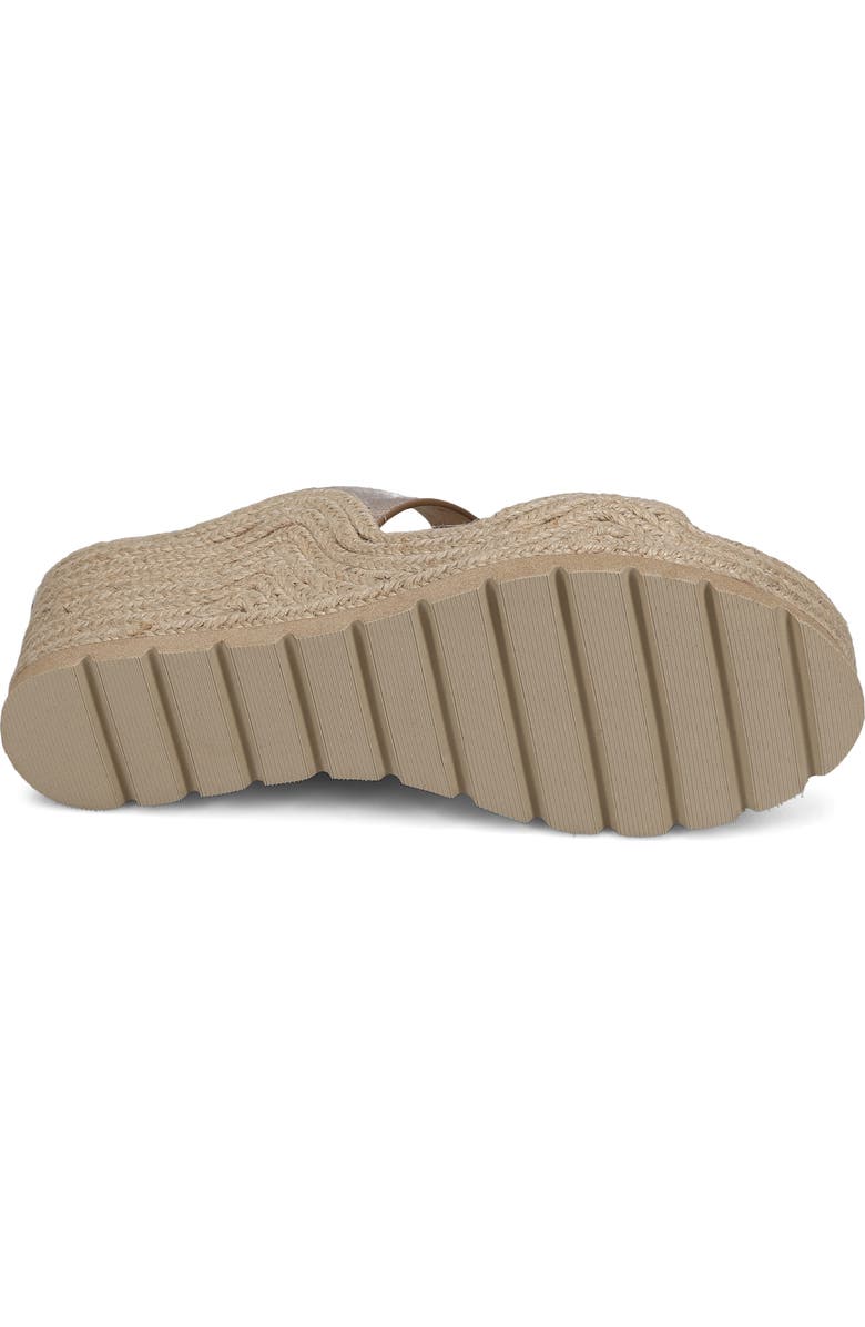 VANELi Cyril Platform Wedge Sandal, Alternate, color, Shell