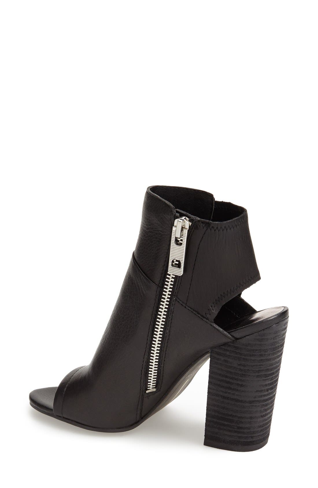 Dolce Vita 'Leka' Open Toe Bootie, Alternate, color, 