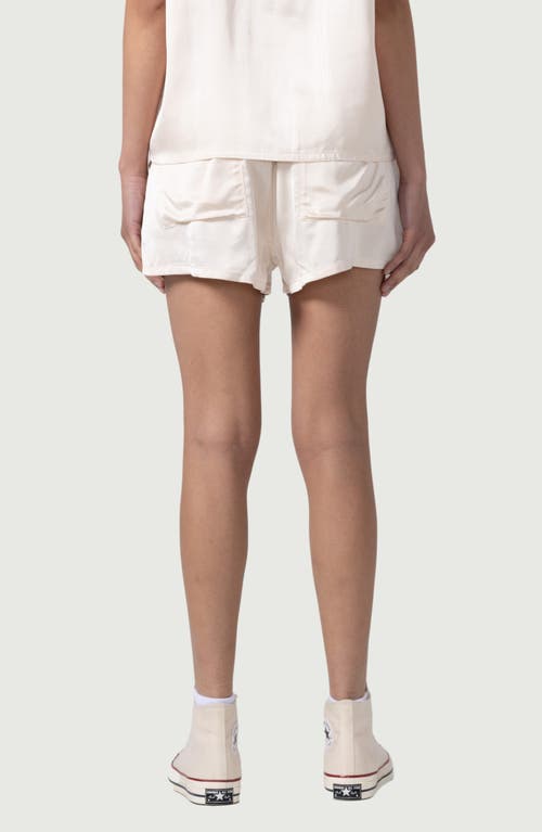 Honor The Gift Drawstring Shorts In Bone
