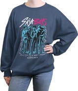KPop Demon Hunters Junior's KPop Demon Hunters Saja Boys Band Portrait  Sweatshirt