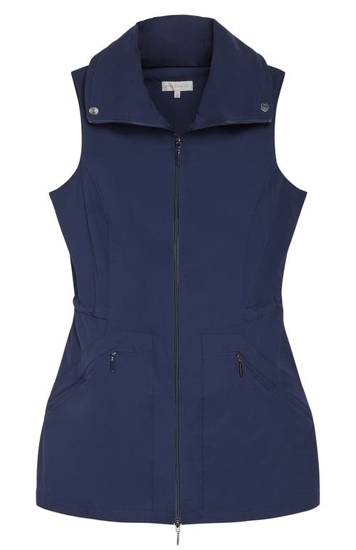 Anatomie Delaney Travel Vest In Navy
