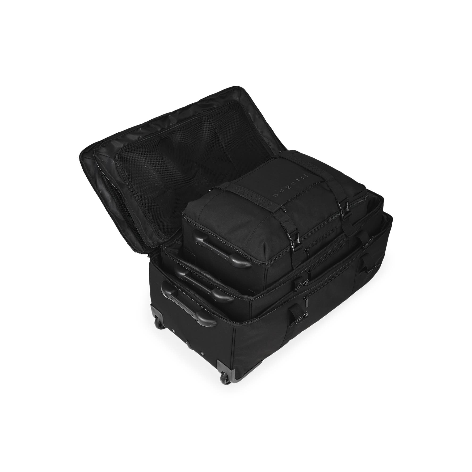 bugatti Denver 3-Piece Travel Duffle on Wheels, Alternate, color, 