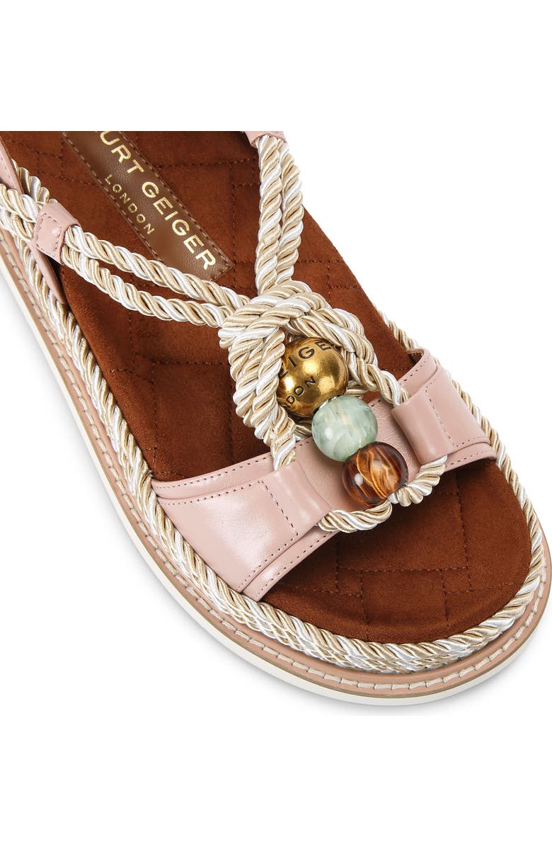 Kurt Geiger London Orson Rope Slingback Platform Sandal, Alternate, color,