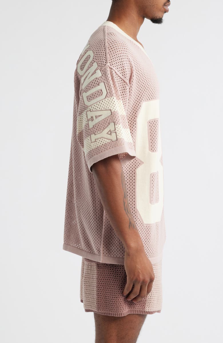 DIET STARTS MONDAY Knit Mesh Jersey, Alternate, color, 