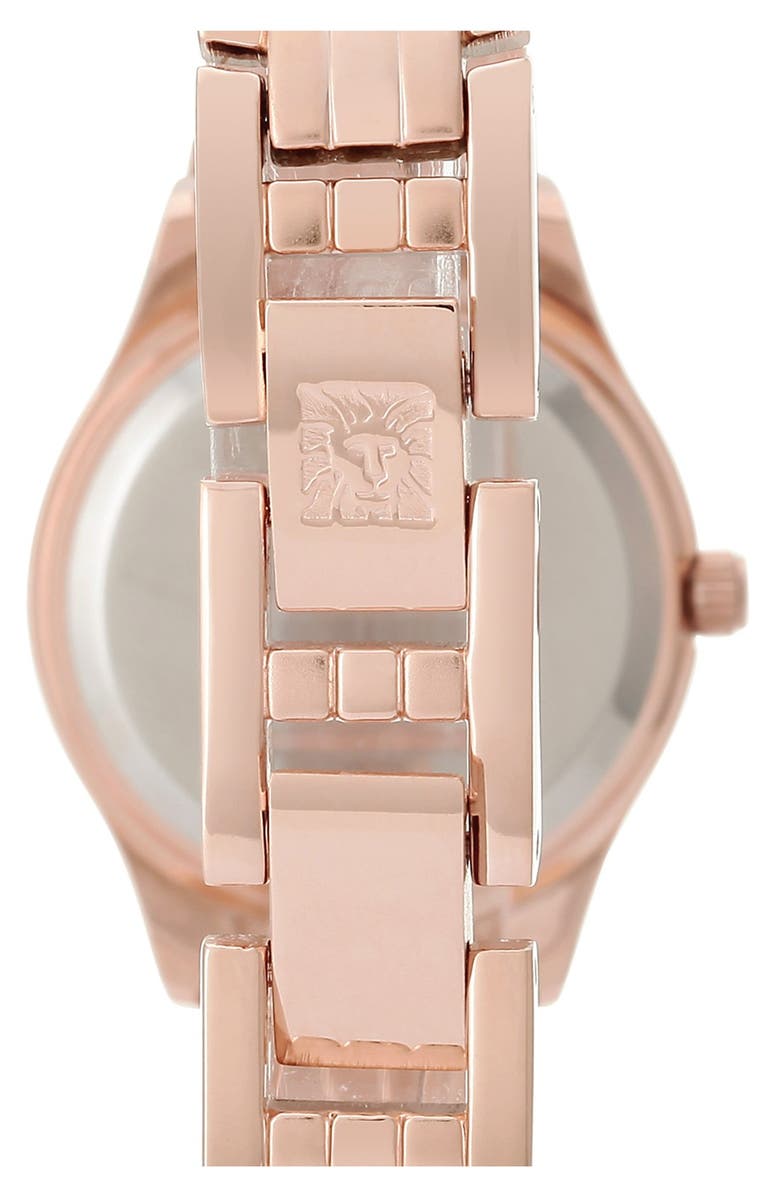 Anne Klein Mother-of-Pearl Dial Bracelet Watch, 26mm, Alternate, color, 