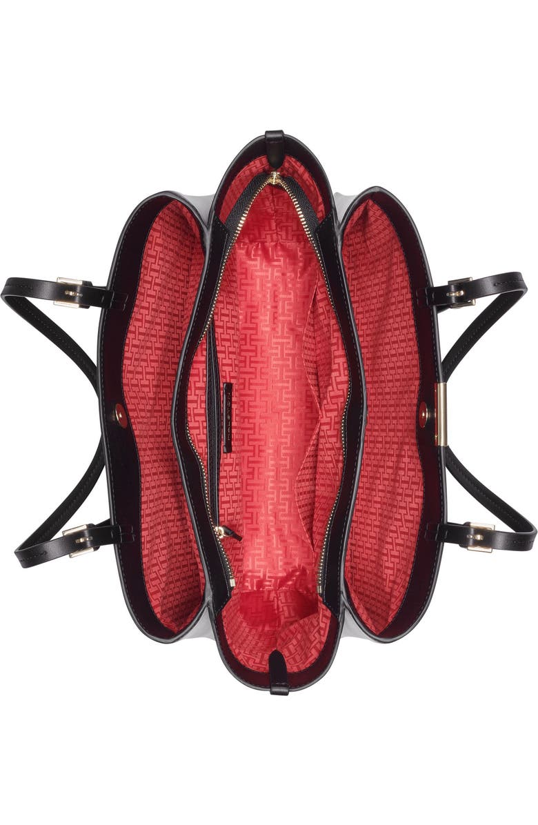 HALSTON Carrie Tote Bag, Alternate, color,